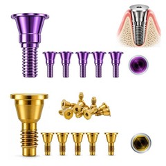 Dental Healing Cover Screw Closure Caps Fit Hiossen/Nobel/Straumann Mini/Regular