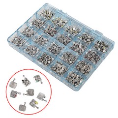 50 Sets Dental Orthodontics Monoblock MINI MBT. 0.022 Brackets 345 Hooks