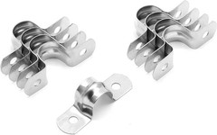 Versatile 30-Pack Stainless Steel Conduit Straps for Secure Pipe Installation