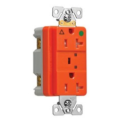(case of 4) Eaton TRIG8362RNS 20 Amp TVSS Surge Protection Duplex Receptacle