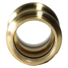 25 Pieces 3/4″ Press Coupling, Press Fit, Lead Free Brass