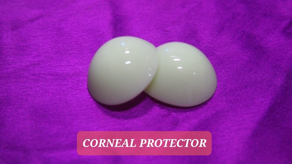 Corneal Shield Protector Set 22mm & 26mm Ophthalmic Eye Shield (2x22mm & 2x26mm)