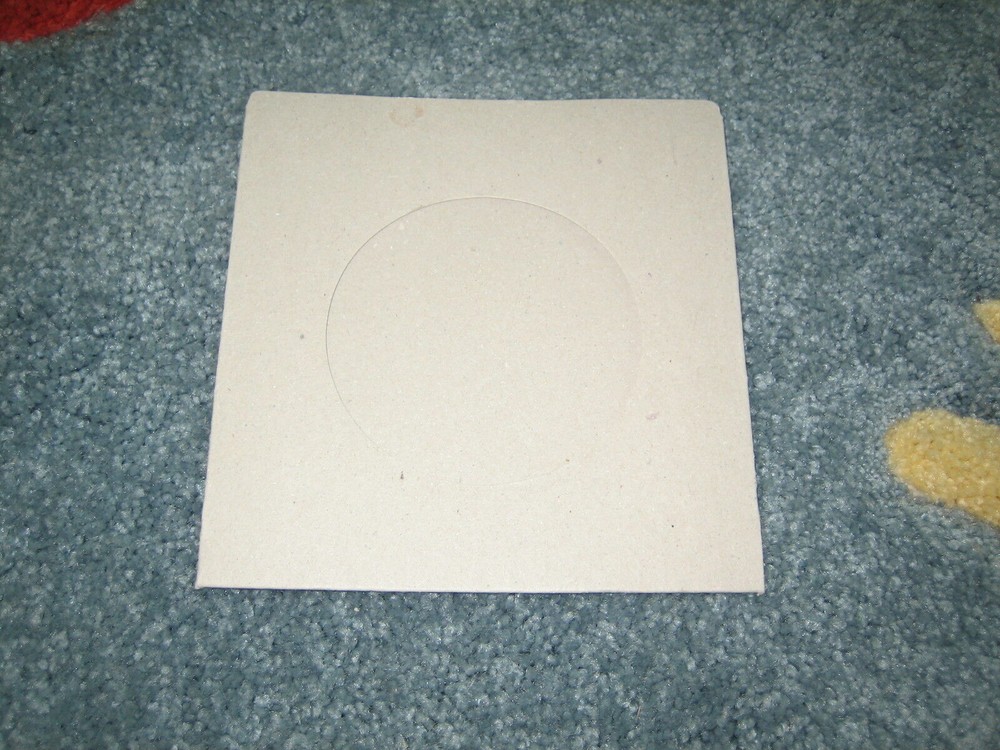 100 NEW 250 GRAM 5″ PAKRITE ECO CARDBOARD CD DVD SLEEVES W/WINDOW SF10ECO