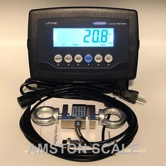 NEW 20000 LB S-TYPE LOAD CELL LCD INDICATOR HANGING CRANE SCALE TENSION LIFTING