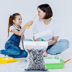 Epoxy Flakes Floor Paint – 5.6 Kg Decorative Color Chips for Garage & Home Use