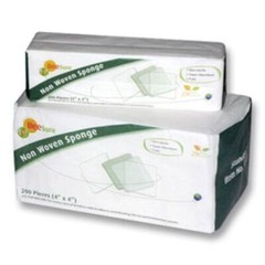 BeeSure Non-Woven Sponge NS 4×4 2000/Pk 4-ply