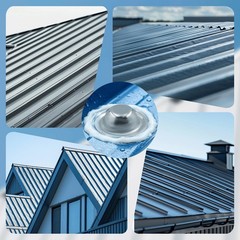100Pcs Metal Screw Roof Caps Screw Covers for Protecting Screw Heads Easy to