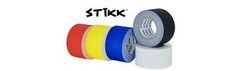 3″ x 60 Yard 72mm x 55 m 11 mil STIKK Red Gaffers Tape No Residue Cloth Matte
