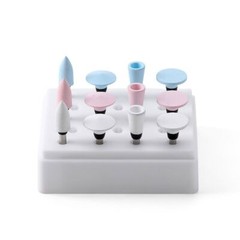 12PCS Kit de cepillo de pulido compuesto dental Ra 2,35 mm para ángulos rectos
