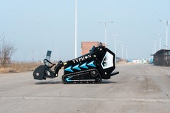 Hydraulic Snow Blower Attachment for Mini Skid Steer TYPHON STOMP X1300 & 509