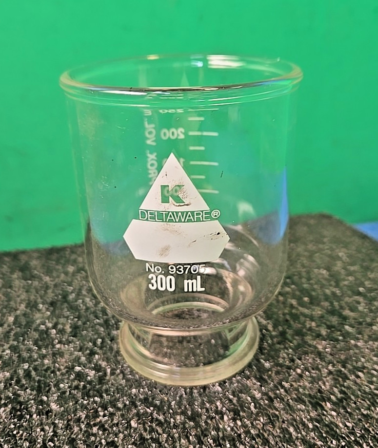 Kimble Deltaware 300mL Glass Vacuum Micro Filtration Funnel 47mm 93705 –