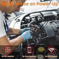 4.3″ HD Inspection Scope – IP67 Rated with 8 LEDs for Plumbing & HVAC Work