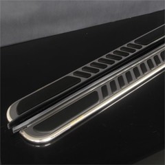 2Pcs Aluminum Running Boards Side Steps with Brackets for Jeep Compass 2017-2025