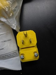 LOT 10 Leviton NEMA 5-15 Residential 3 Wire 15 Amp Electric Cord Plug 125v