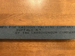 Carborundum Silicon Carbide Fine Rectangular Sharpening Stone 10” No. 58C