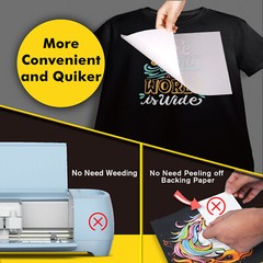 A-SUB DTF Film A4 DTF Transfer Film 30 Sheets Sublimation Paper for Dark Fabric