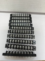 Lot 10pcs PCB Board Barrier Block Screw Terminal Strip #6 Stud 9 Position