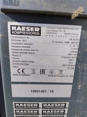 Kaeser SK22SFC screw compressor, 11 kW, 1.27 m³/min, 15 bar
