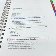 APA Publication Manual 7th Edition Spiral Bound Official Guide with Tabs 2020