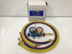 Imperial 644-C 4-Valve Manifold 4-60” Hoses 600 Series Calibration PSI 644C