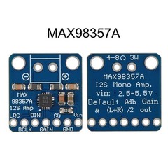 AITRIP 3PCS MAX98357 MAX98357A I2S 3W Class D Amplifier Breakout Interface I2…