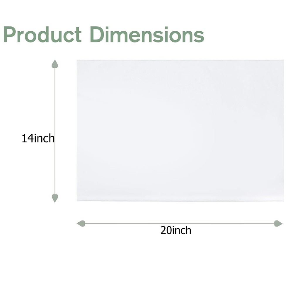 100-2500x Wrapping Paper White Tissue Paper 14″x20″ 20″x30″ Cushioning Void Fill