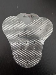 3 pcs Clear Urinal Mats Odor Freshener for Mens Bathroom Urinal Mats Deodorizer