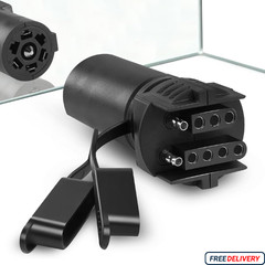 7 to 4 & 5 Pin Trailer Light Adapter，Convenient 2-in-1 Design Trailer Plug Ada