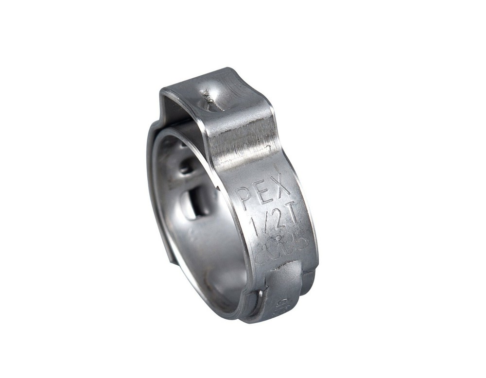 EFIELD 100 PCS 1/2″ Stainless Steel PEX Clamps Cinch Rings For Pex Pipe