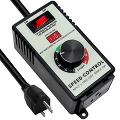 AC Motor Speed Controller 120V Variable Voltage Regulator with LED Display | …