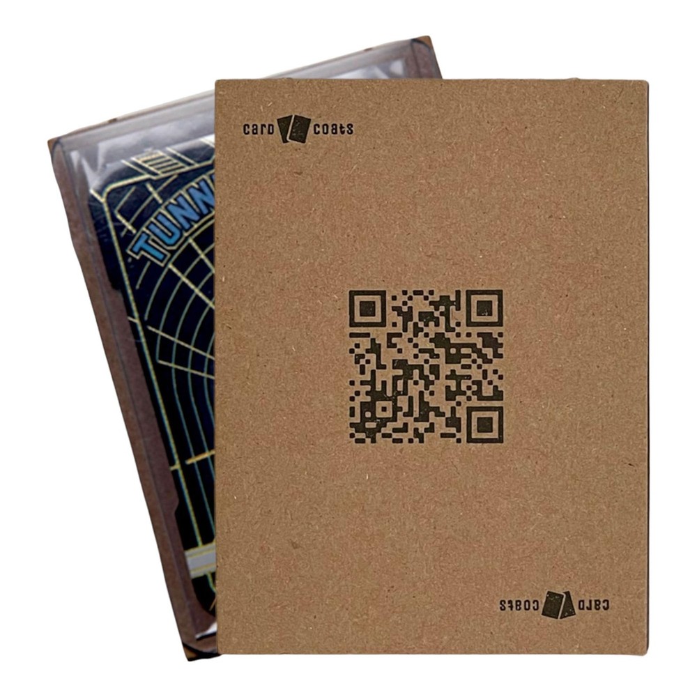 Card Coats Trading Shipping Pads for Toploaders (100 Pack) Natural Brown