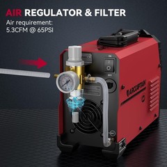 ARCCAPTAIN 55A Plasma Cutter Non-Touch Pilot ARC HF Air Plasma Cutting Machine