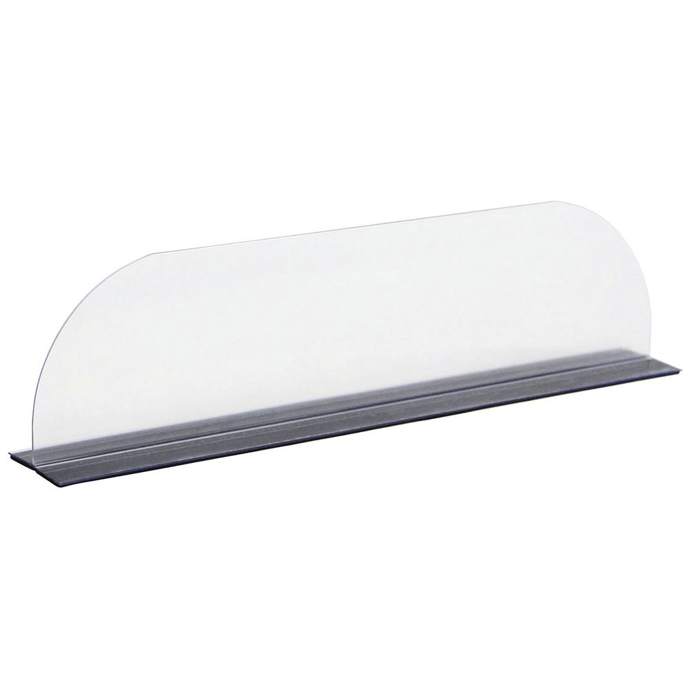 Plastic Shelf Dividers with Magnetic Tape – 12″L x 1 3/4″W x 3″H