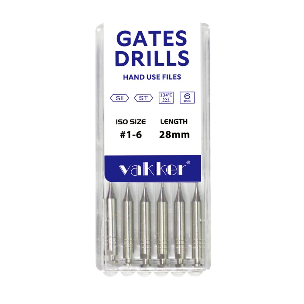 Dental Gates Glidden Drills Peeso Reamers Stainless Steel Endo Files 28/32mm