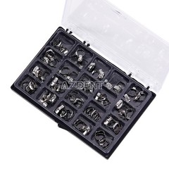 Dental Orthodontic Bands w/Buccal Tubes N-Conv 1st Molar Roth/MBT 022 16#-35#