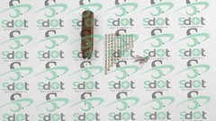 2.0mm LCP (Locking Compression Plate) & Screws , 91 PCs Set 316L Steel SdOt Inst