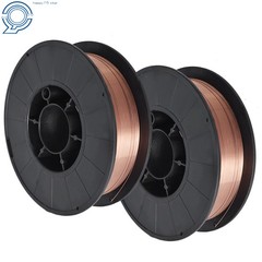 2 Pack ER70S-6 .035″ (0.9mm) Mild Steel MIG Welding Wire 10-lbs Roll