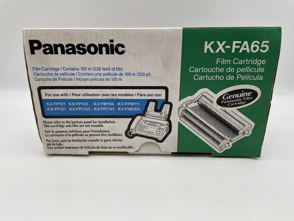 Panasonic KX-FA65 Film Cartridge 100M (328 feet) Fax Machine Film OEM