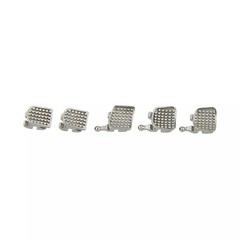 Dental Orthodontic Brackets Braces MIM Metal Mini Roth MBT 018 022 345 Hooks