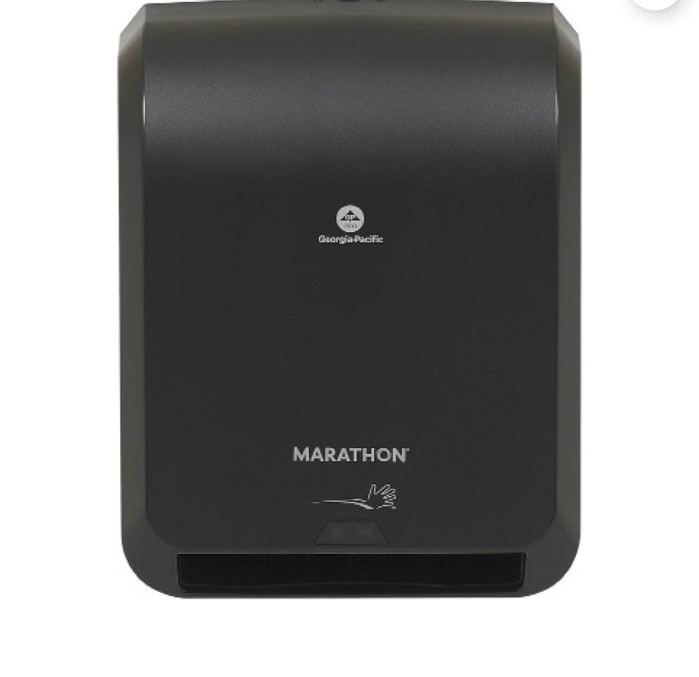 Marathon Automated Hardwound Paper Towel Dispenser, Black