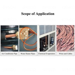 2mm 3mm 4mm 5mm 6mm 8mm -28mm Soft Copper Tubing HVAC Refrigeration Gas 1 Metre