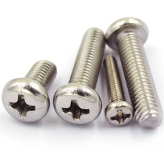 M2 X 0.4 2mm Stainless Steel Phillips Pan Head Machine Screws DIN 7985A GB818