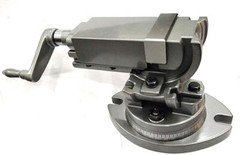 Precision Milling Vise Vice Swivel & Angle Tilting 3 way