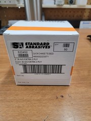 Standard Abrasives 2″ Sanding Discs 522452, 36 Grit, TS Quick Change, 50pk