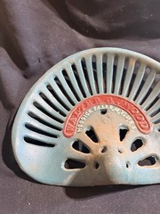 #27 CAST IRON Tractor Implement Seat WALTER A WOOD Hoosick Falls New York USA