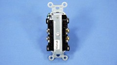 Leviton 5321 White Tamper Resistant 15A Duplex Receptacles NEMA 5-15R 125V 50pk