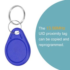 50/100/200x RFID Key Fobs UID 13.56MHz Rewritable Proximity IC Smart Token Tag