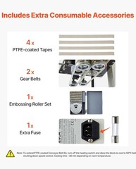 Continuous Bag Band Sealing Machine, 0.24-0.47 in Seal Width, Vertical Band S…