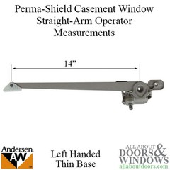 Andersen Perma-Shield Casement Windows – Straight Arm Operator w/screws – Corro