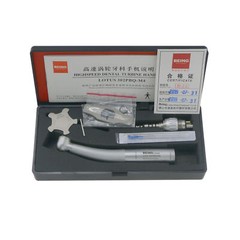 US BEING Dental High Speed Handpiece 4Hole Fiber Optic LED Coupler fit KAVO 6Pin